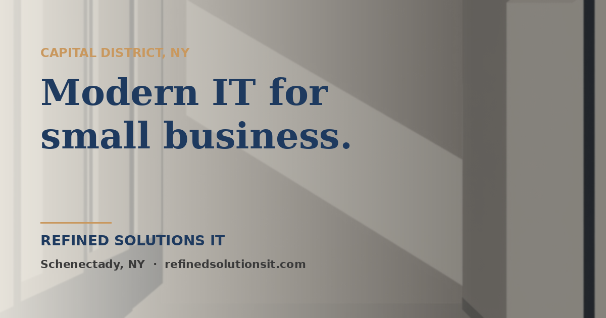 Refined Solutions IT — Modern IT for small businesses in the Capital ...